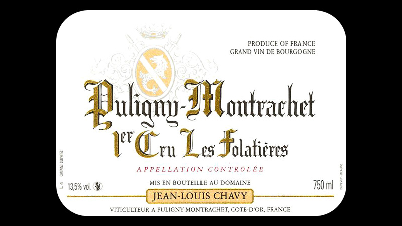季節のおすすめ商品 ジャン ルイ シャヴィ ピュリニー モンラッシェ 1er レ フォラティエール 2020 750ml 白ワイン  moj-biograd.hr