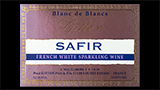 Safir Blanc de Blancs Brut - サフィール ブラン・ド・ブラン ブリュット
