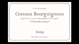 Coteaux Bourguignons “Chardonnay” 2019 - コトー・ブルギニヨン ”シャルドネ” 