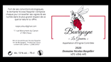 Bourgogne Rouge Les Graviers - ブルゴーニュ ルージュ レ・グラヴィエ