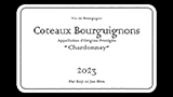 Coteaux Bourguignons “Chardonnay” 2023 - コトー・ブルギニヨン ”シャルドネ” 